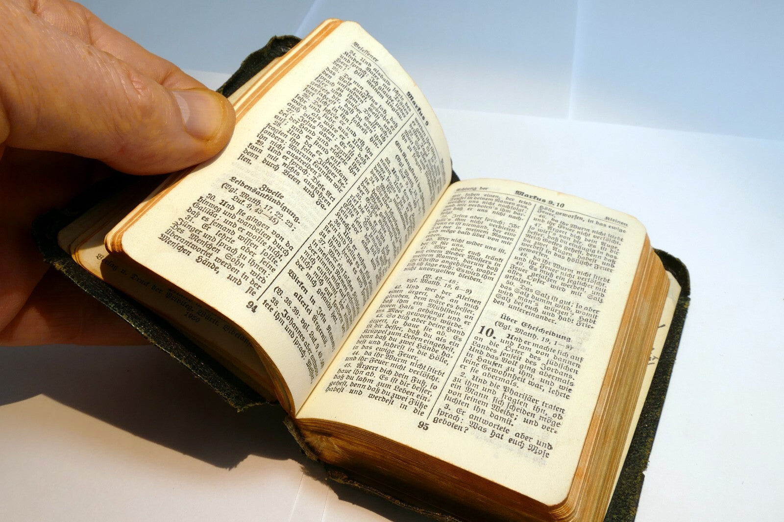 Das Neue Testament 1950 Stuttgart German Bible Translated By D. Martin Luther