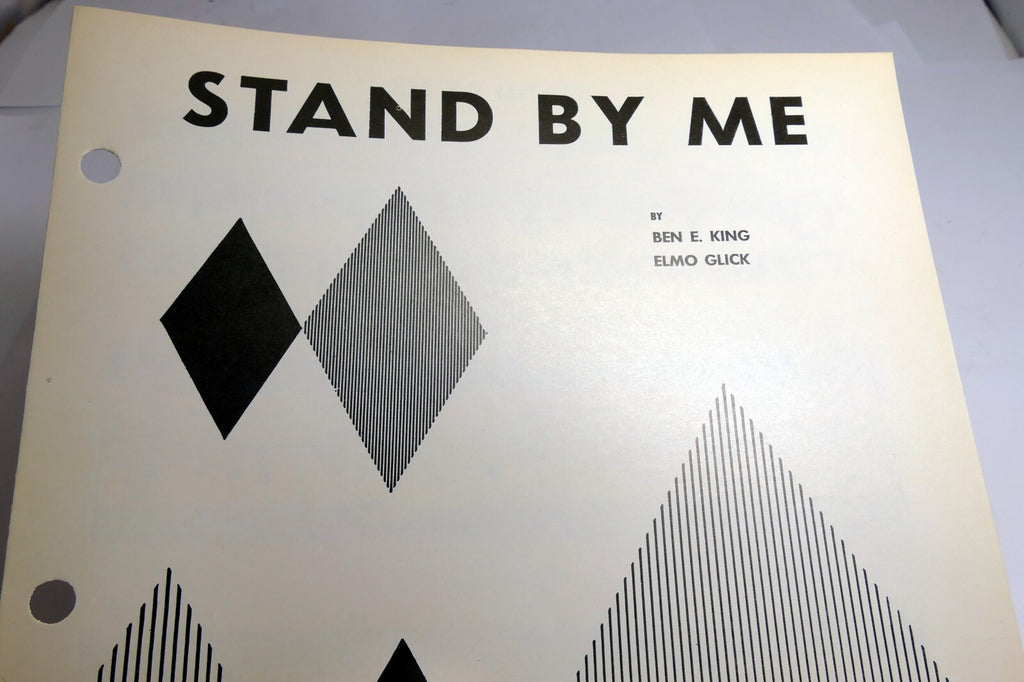 Stand by me 1931 sheet music ben e. king elmo glick