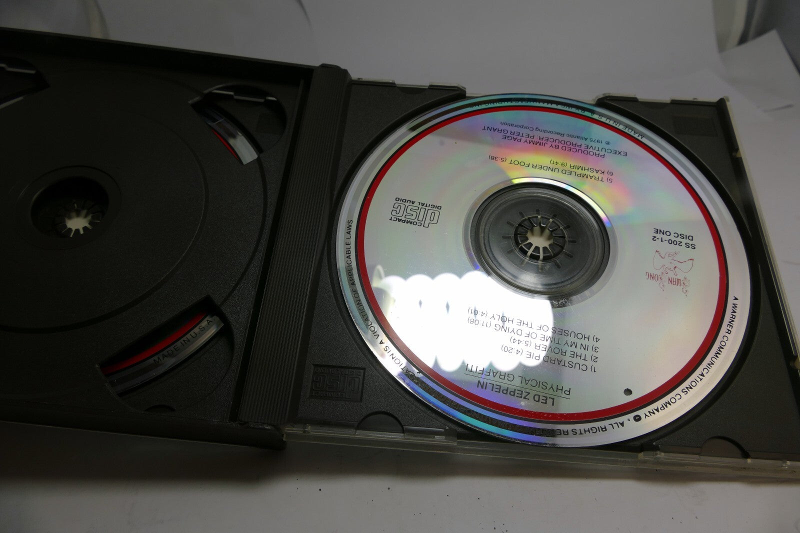 Led Zeppelin - Physical Graffiti (CD, 1975) #SS 200-2 Swan Song 2 double set