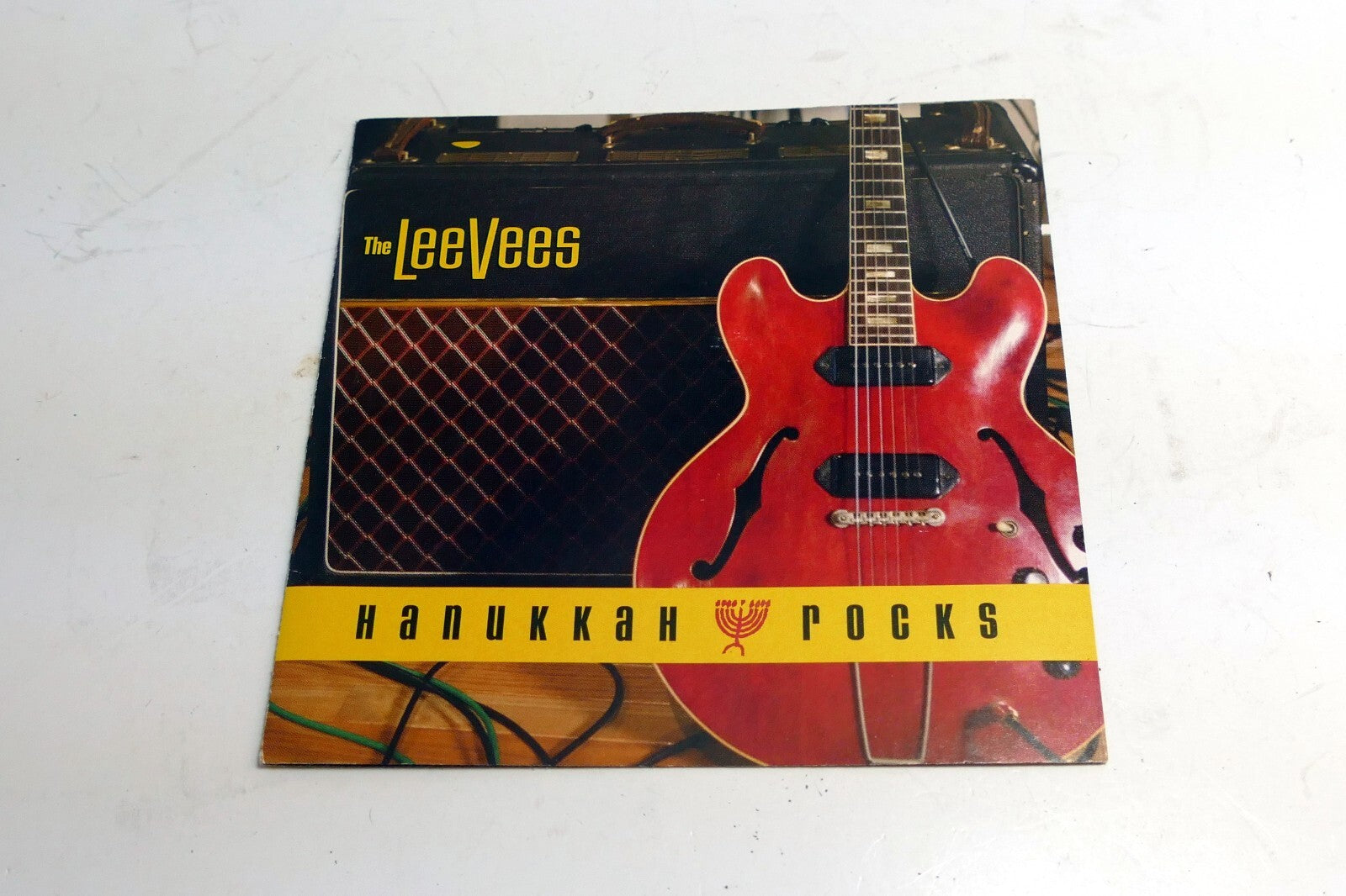 INLAY Cover ART Only NO Case or CD included -  Lee Vees Hanukkah Rocks