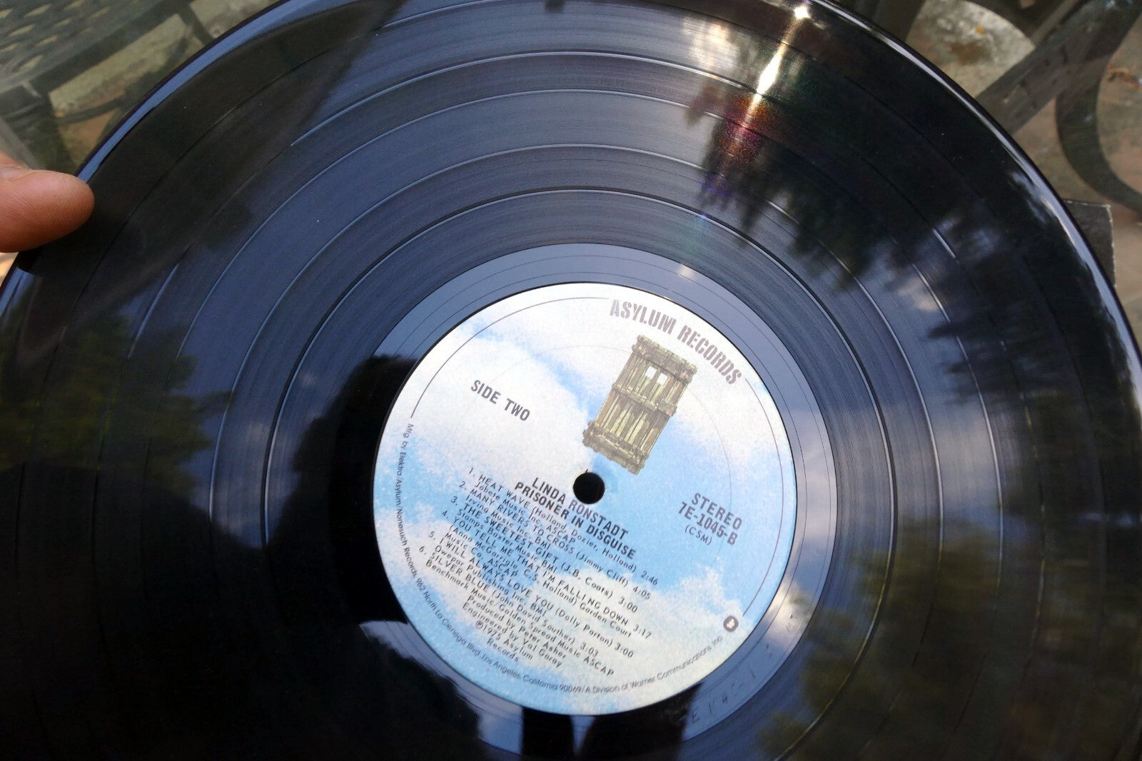 Linda Ronstadt Prisoner In Disguise Asylum Records  7E-1045 Vinyl LP   1975