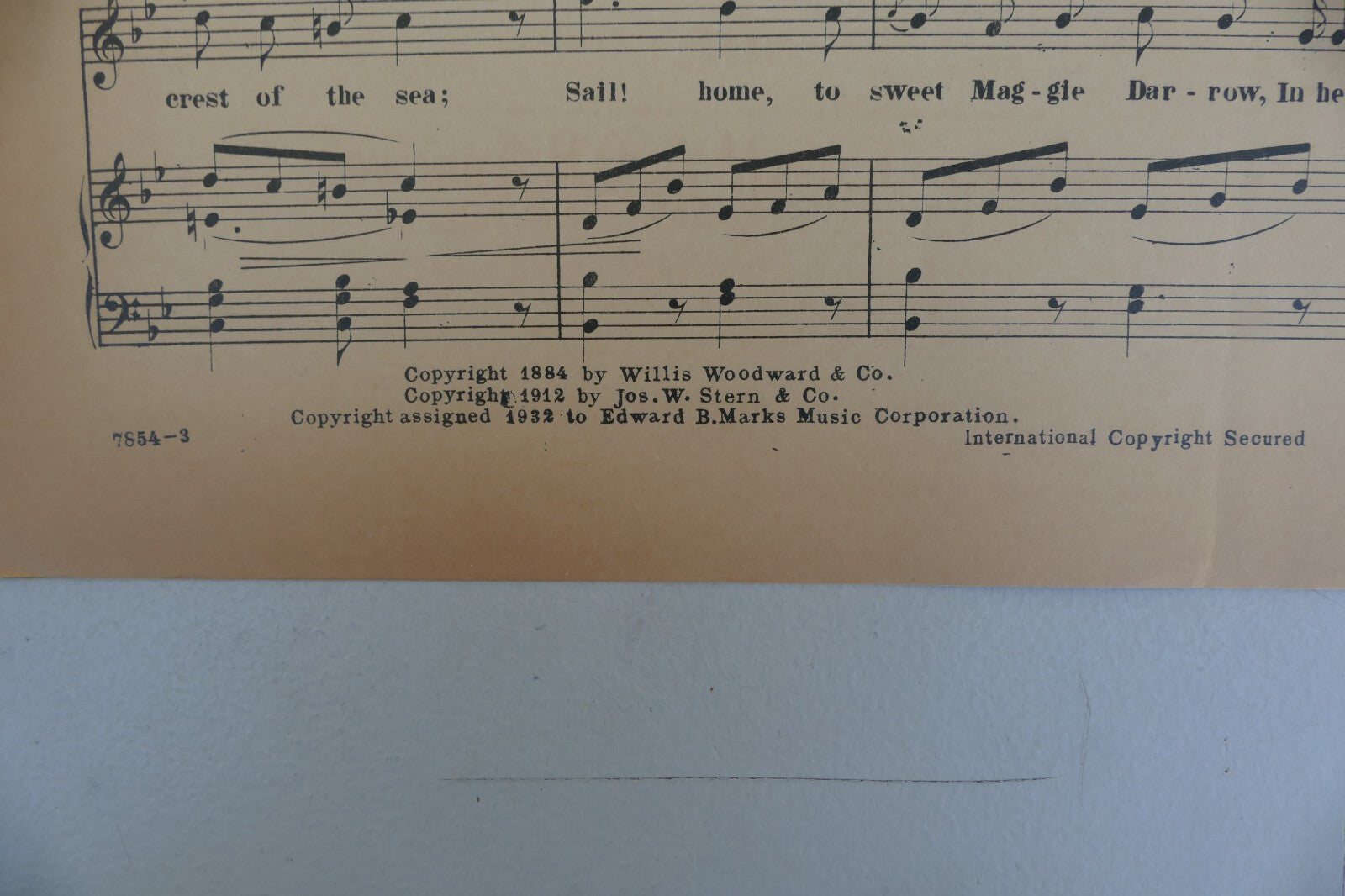 White Wings 1932 by Banks Winter, Edward B. Marks Music Co.