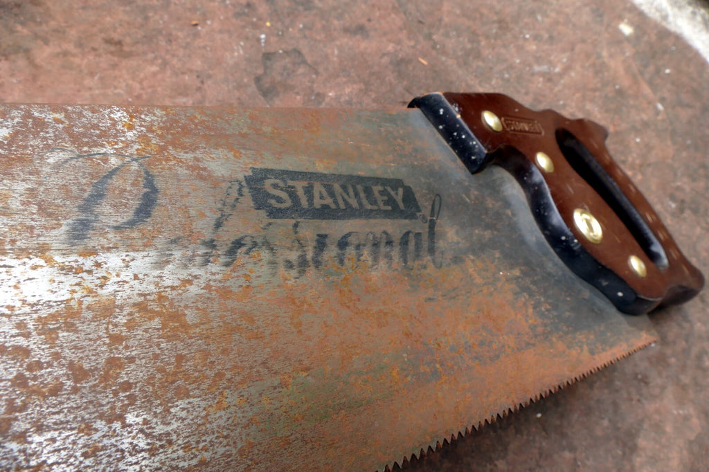 Stanley professional 26” Strait Hand Tools good teeth Hand Saw antique