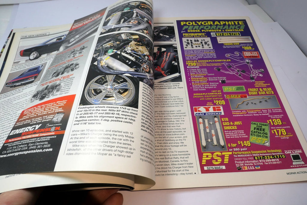 MOPAR Action Magazine October 2007 SuperCuda 821 Pump GAS Cruiser  '71 smallbloc