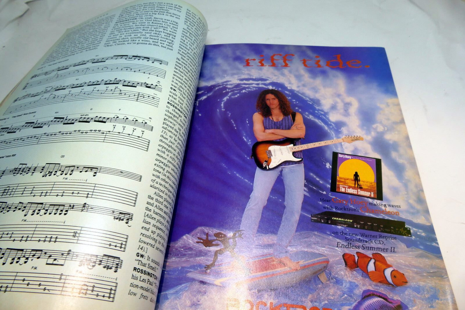 Guitar World Magazine September 1994 Pink Floyd Interview w/ David Gilmour