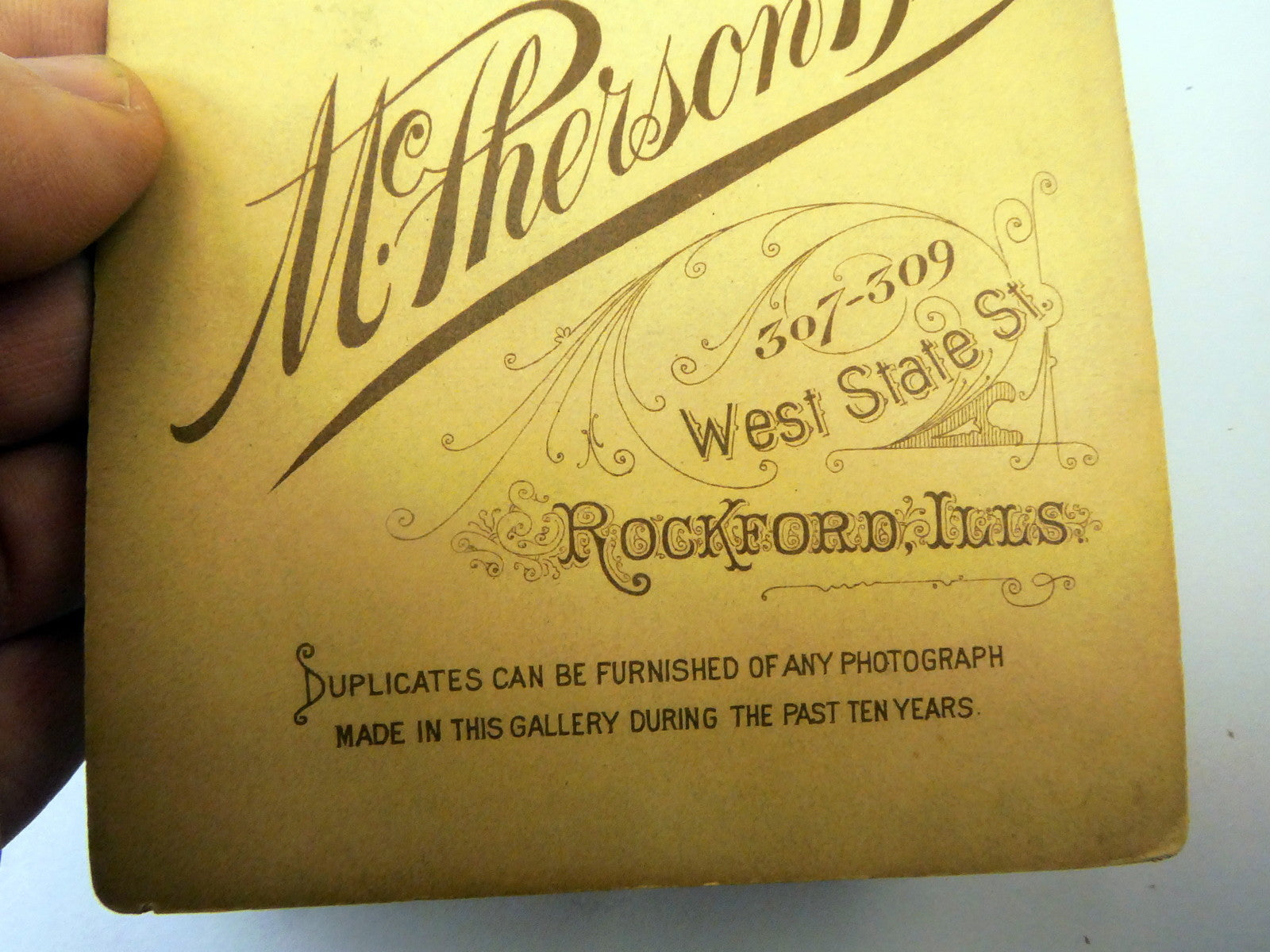 Picture Grandfather Weidman VINTAGE ANTIQUE Photograph 4X6" Picture 1880 Rockfor