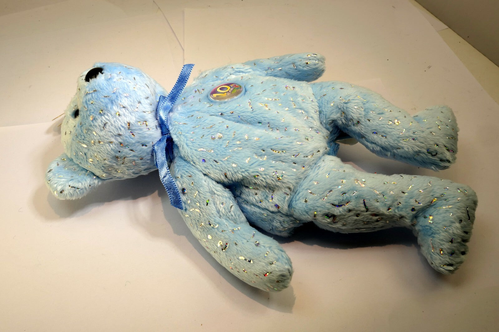 TY Beanie Babies "Decade" 2002 Teddy Bear 8" new unused w tag 10 Year Aniversary