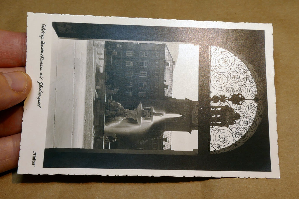 Glockenspiel Carillon in Salzburg  1930's postcard Austria - unposted