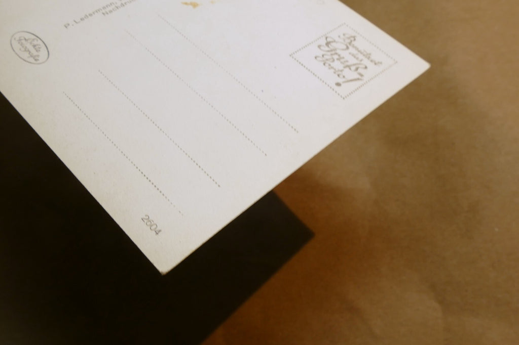 Großglockner-Hochalpenstraße postcard Black & white Austria vintage - unposted