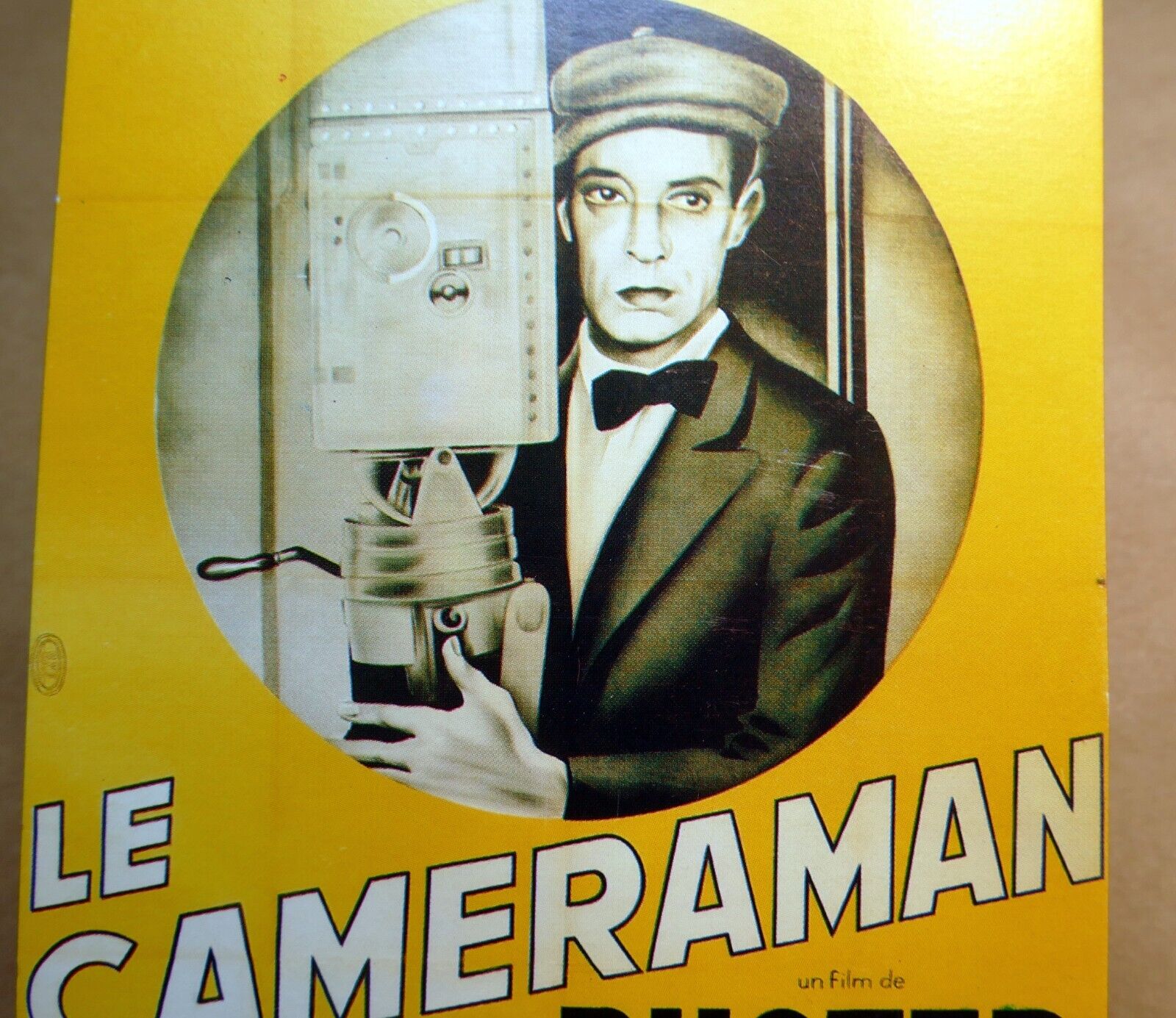 Le cameraman buster keaton 1920's e 16 postcard paris france   unposted