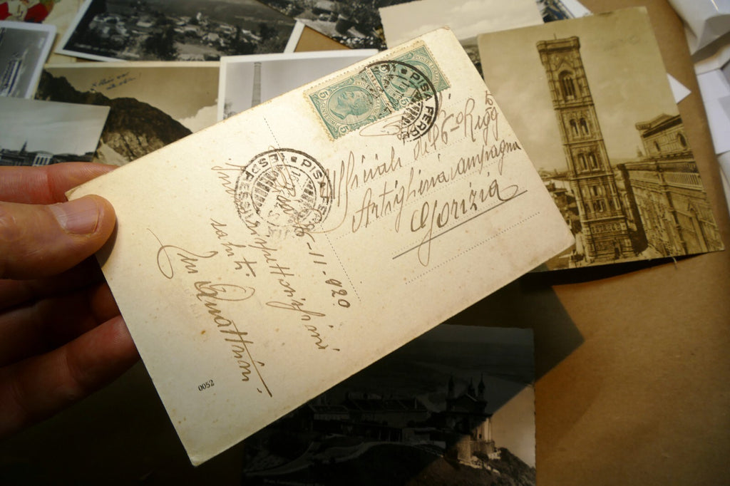 23 Mix lot of posted Postcard from Europe Italy Austria Hungary from 1920-1950's