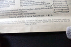 List of Provisions Needfull to Plant New England for a year Poster 1630 reprint