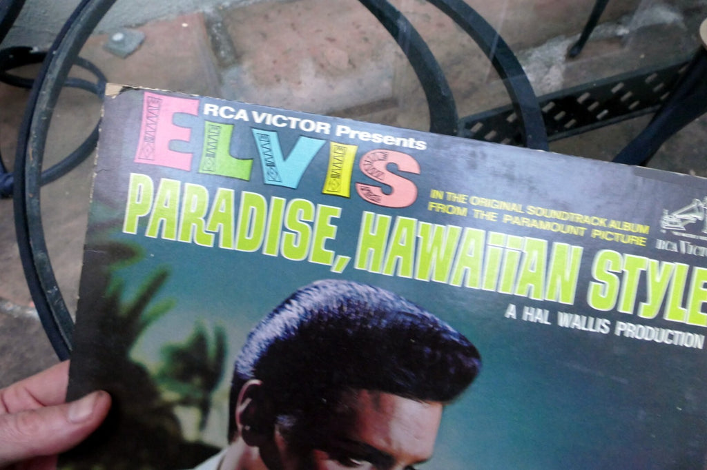 1966 Elvis Presley Paradise Hawaiian Style  LPM-3643 - ALBUM ART COVER ONLY