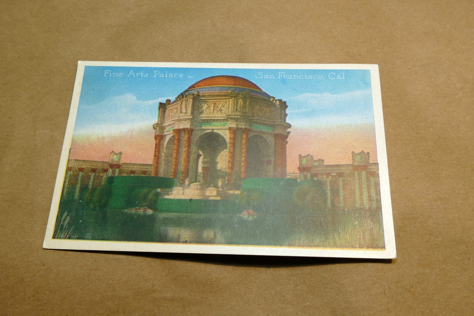 Fine Arts Palace San Francisco USA 1926  postcard - unposted