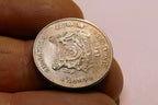 1996 Singapore 20 Cents Powderpuff Plant coin