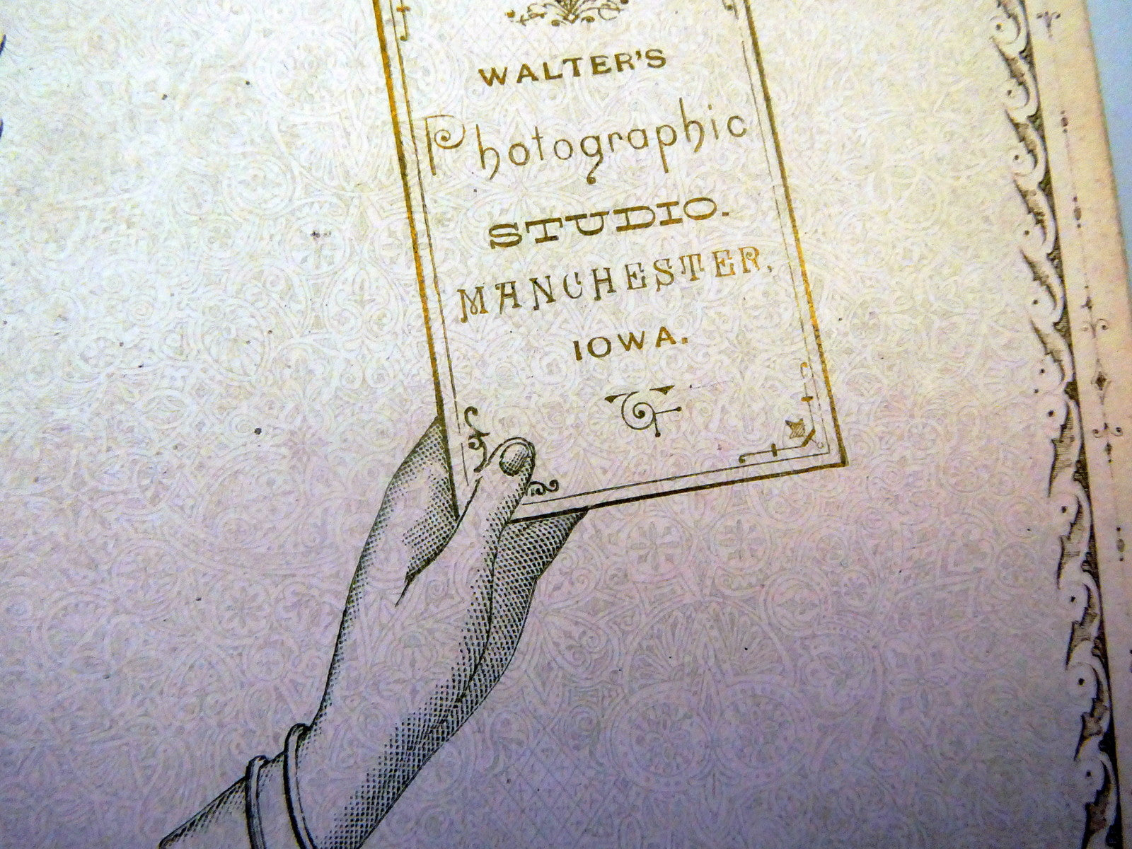 Picture of Lady ANTIQUE Photograph 6X4" Martha 'Mattie' Weidman 1890 Kansas City