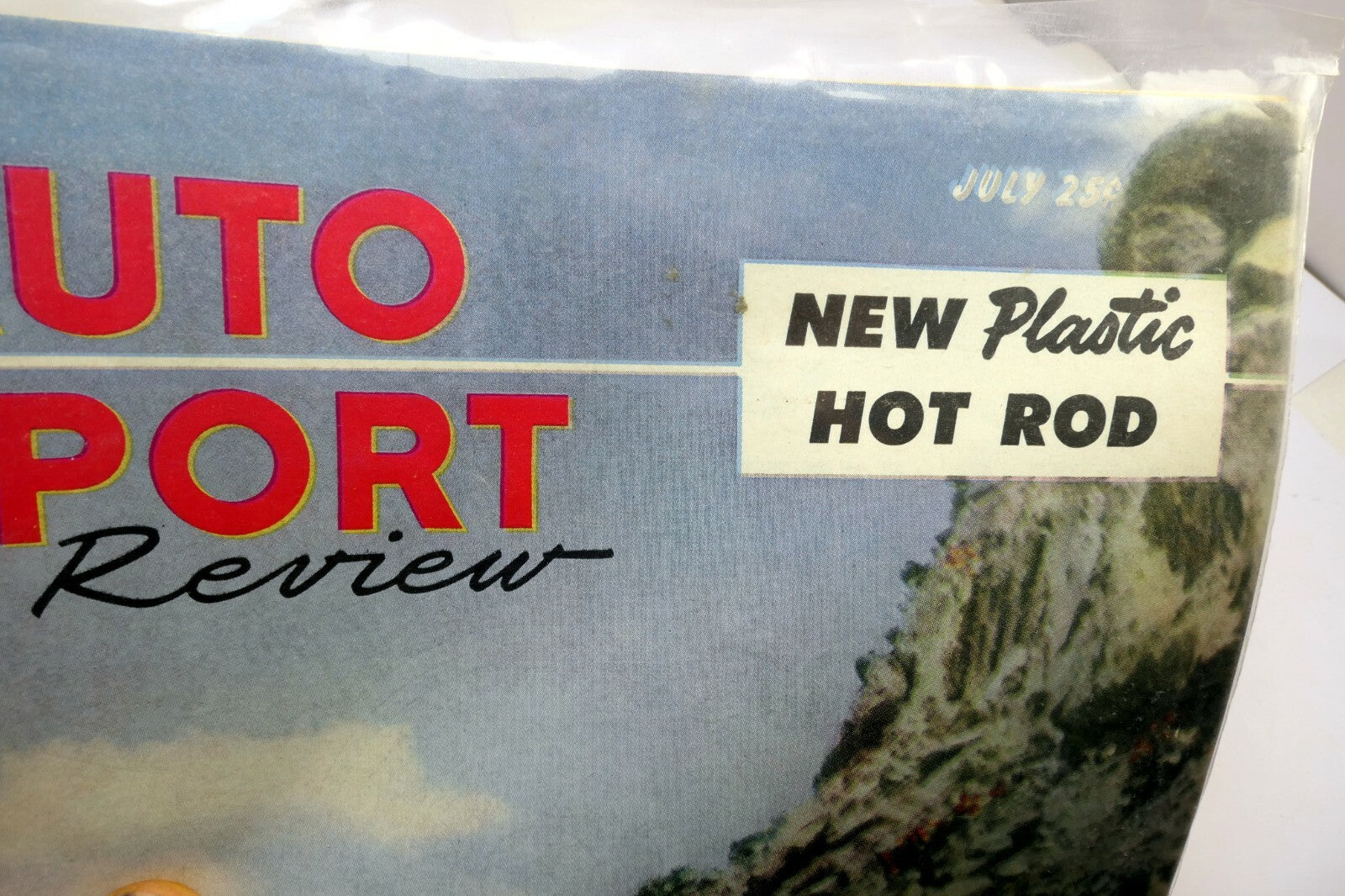 Auto Sport Review  Magazine July 1951 New Plastic Hot Rod