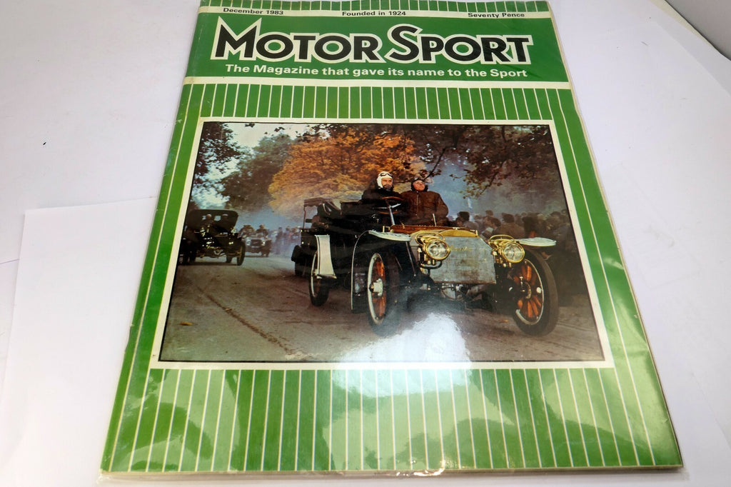 Motor Sport Magazine December 1983