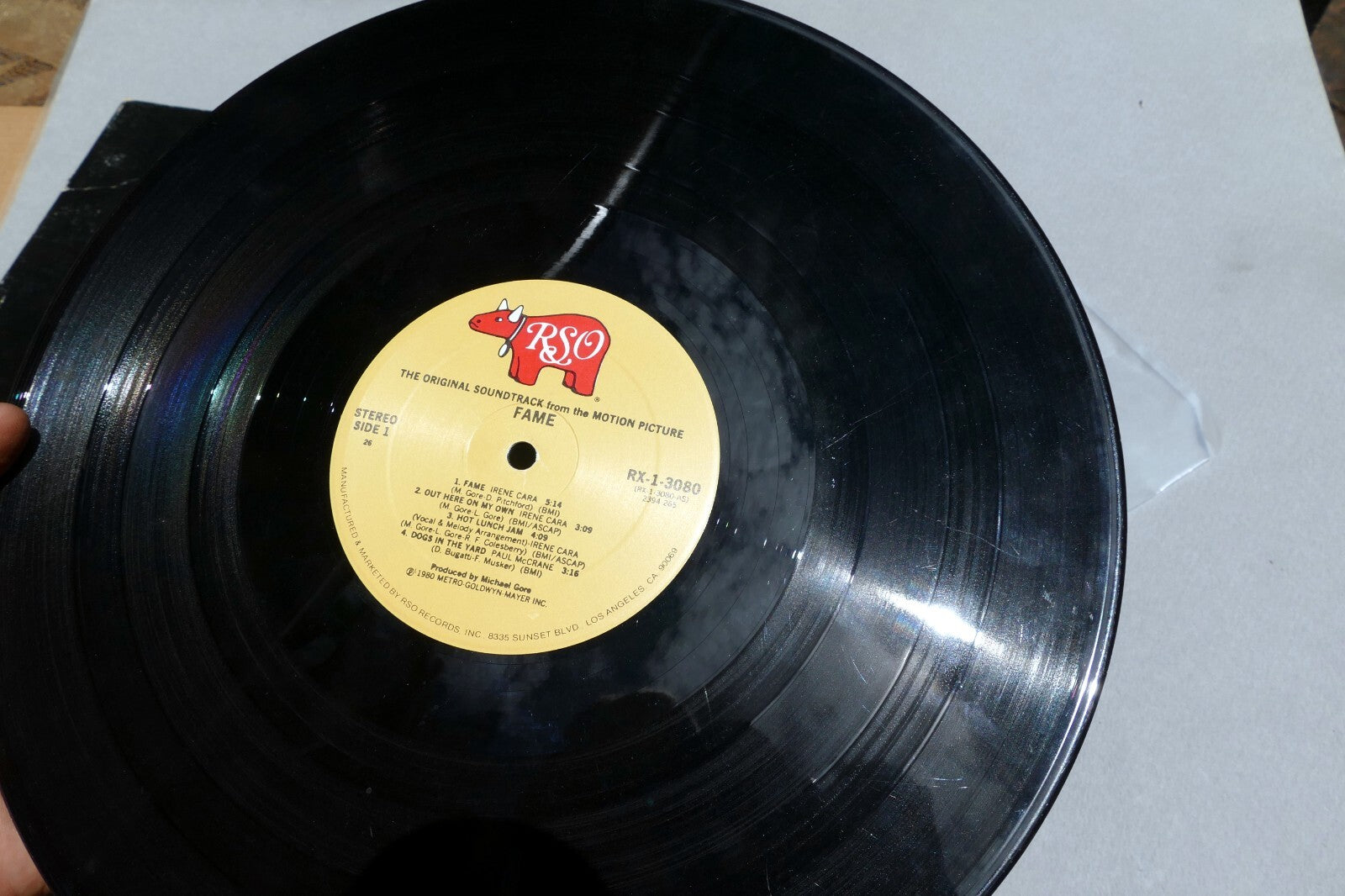 FAME - Original Soundtrack - Vinyl LP  1980  MGM  RX-1-3080 Alan Parker