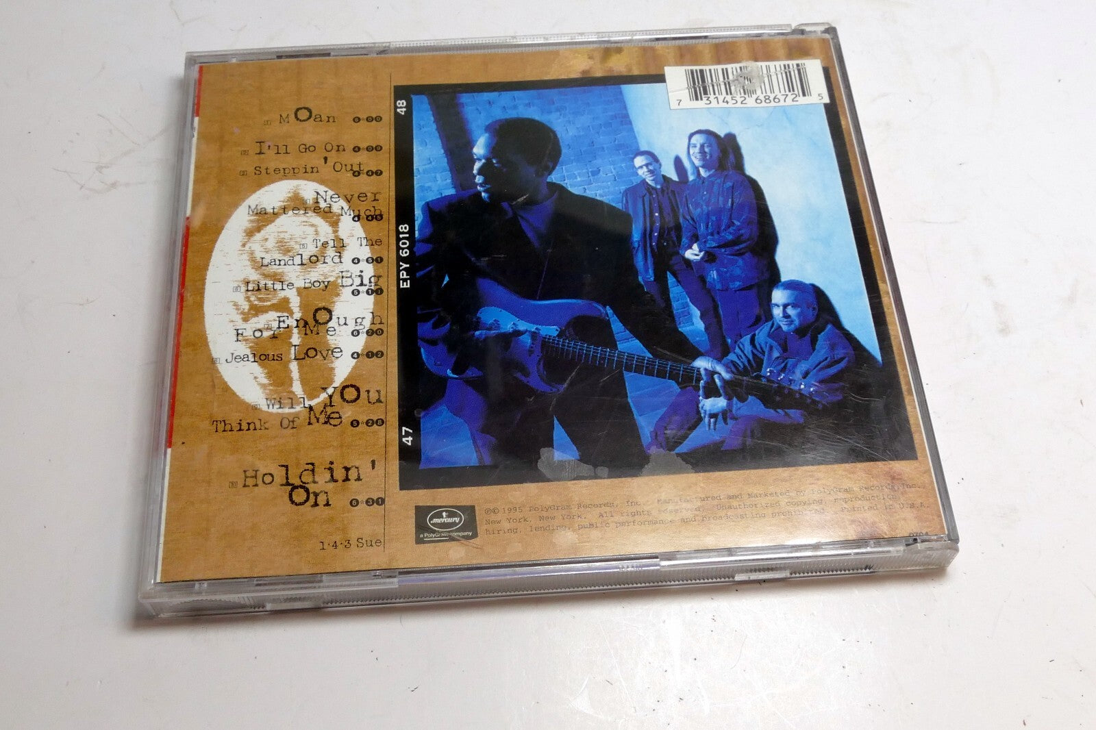 Some Rainy Morning  CD Robert Cray Band 314 526 867-2 Mercury  1995 Polygram