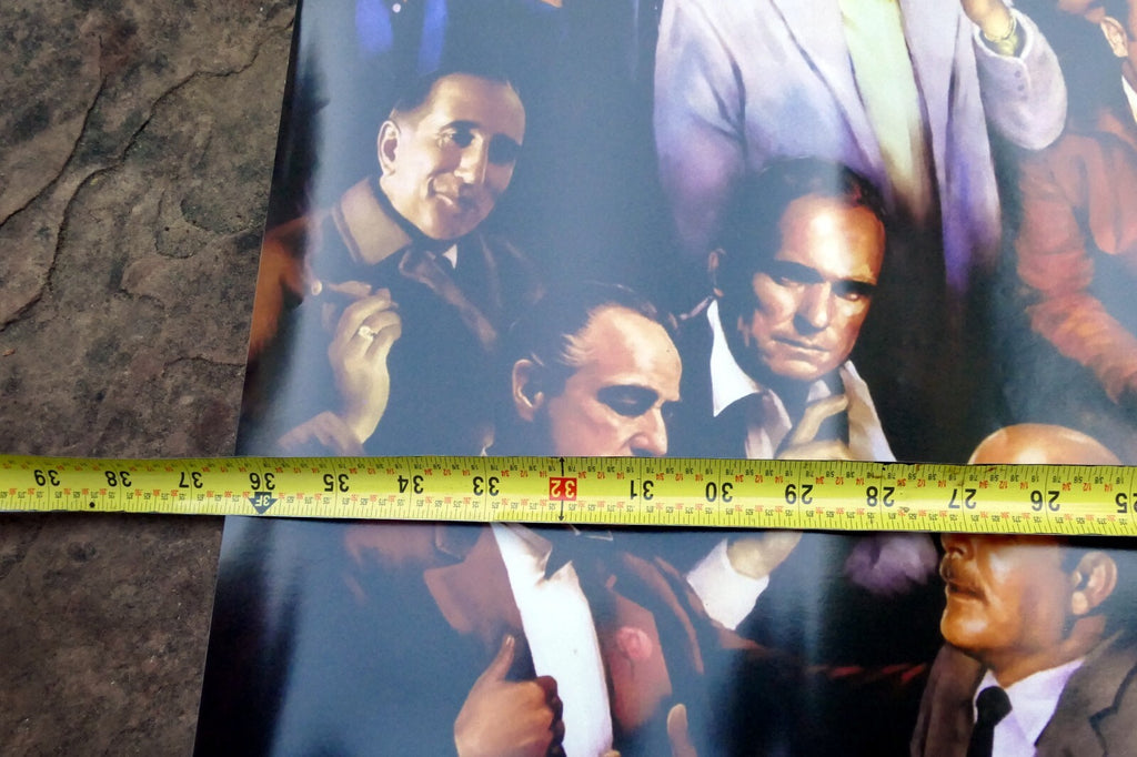 THE MEETING - TV & MOVIE GANGSTER Mafia Cosa Nostra 24x36" Large wall poster
