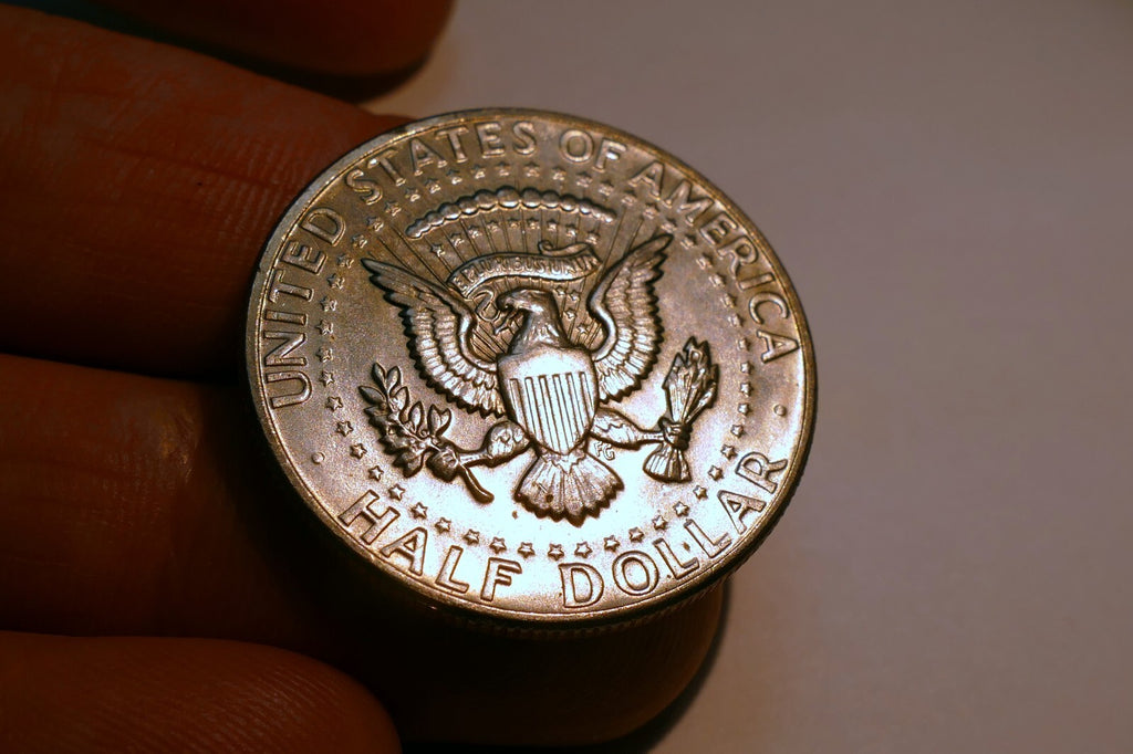 1971 John F Kennedy  half dollar coin US JFK