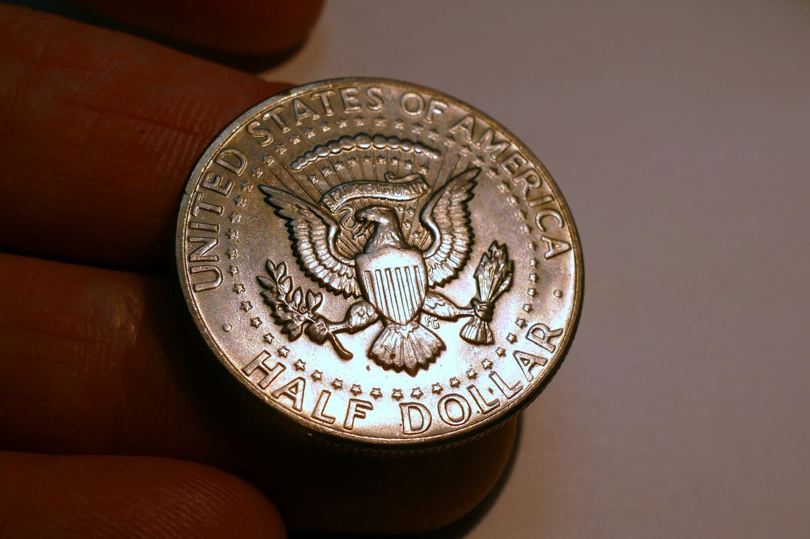 1971 John F Kennedy  half dollar coin US JFK