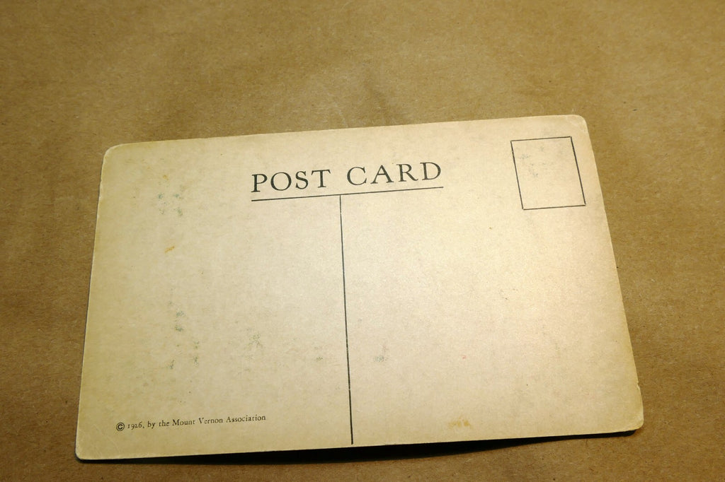Mount Vernon VA 1926 postcard - unposted