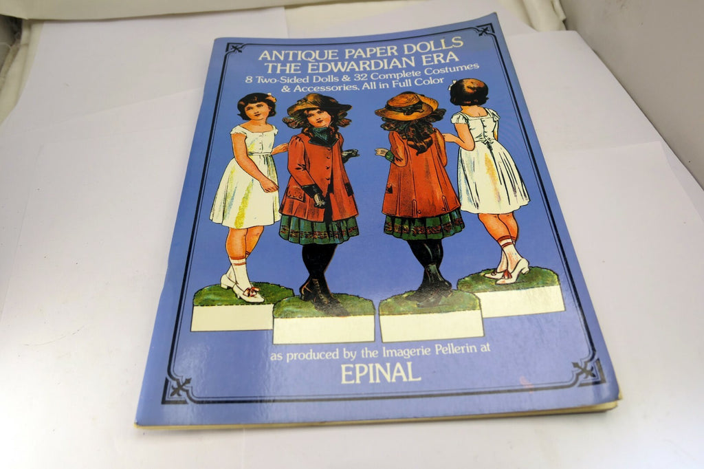 Antique Paper Dolls : The Edwardian Era by Epinal (1975, Paperback) in full colo
