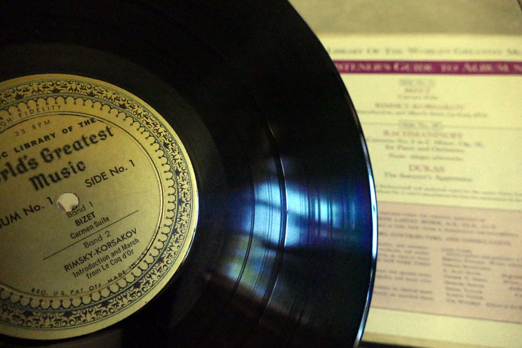 Basic Library WORLDS GREATEST Music 1958 LP Rimsky-Korsakov Rachmaninoff Album 1