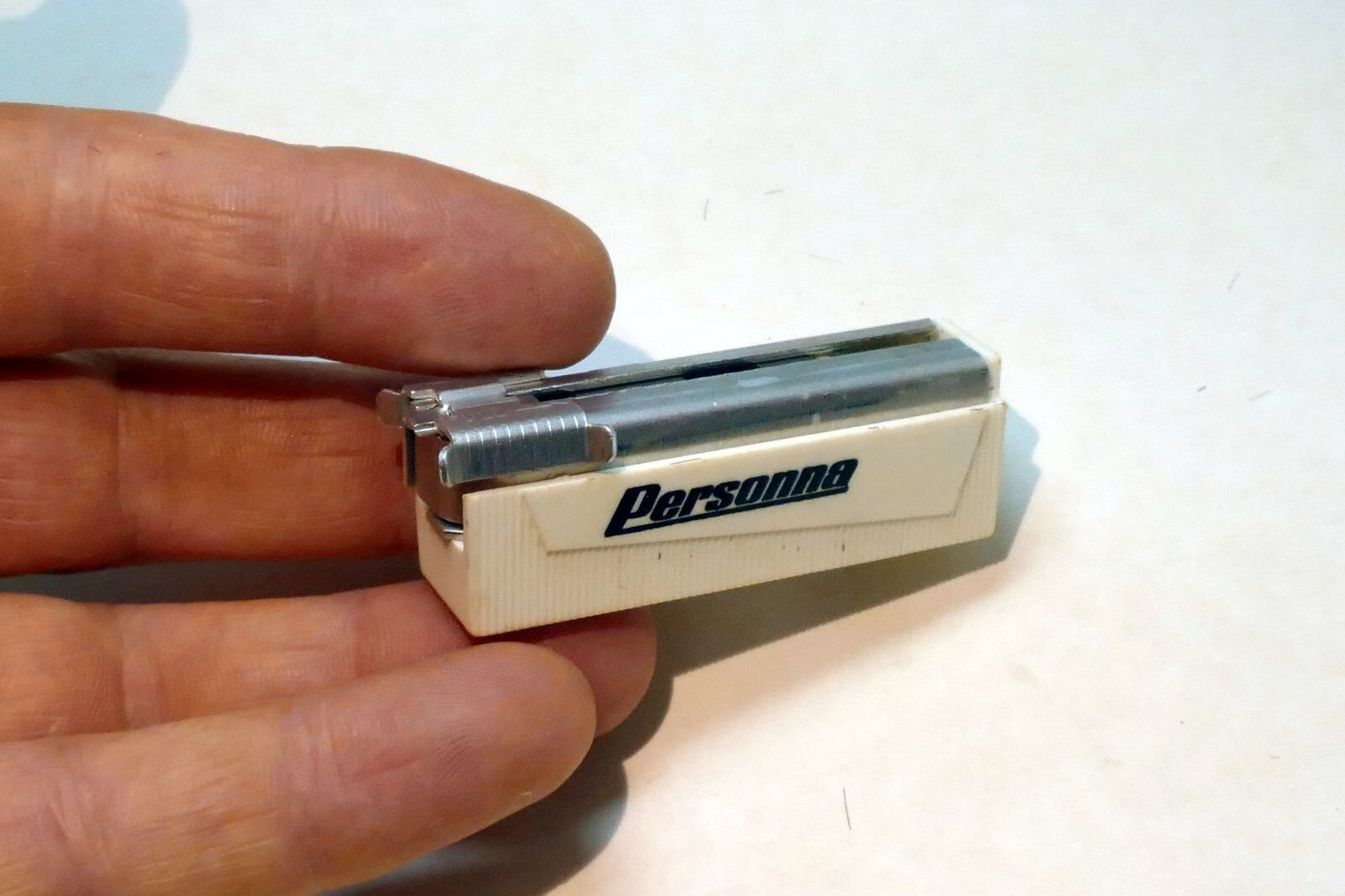 Personna Hair Shaper Blades mini holder - used
