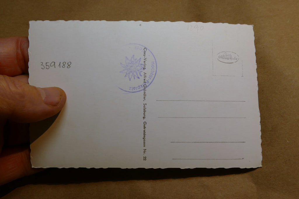 Grossglockner Hocktortunnel Alpine Road postcard Austria - unposted