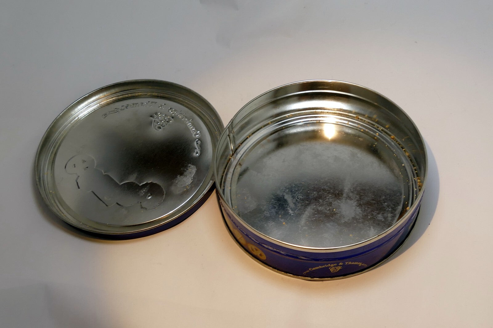 CT Metal Empty Tin/Container Danish Style Butter Cookies