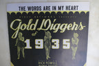 The words are in my heart sheet music 1935 by harry warren and al dubin from gold diggers