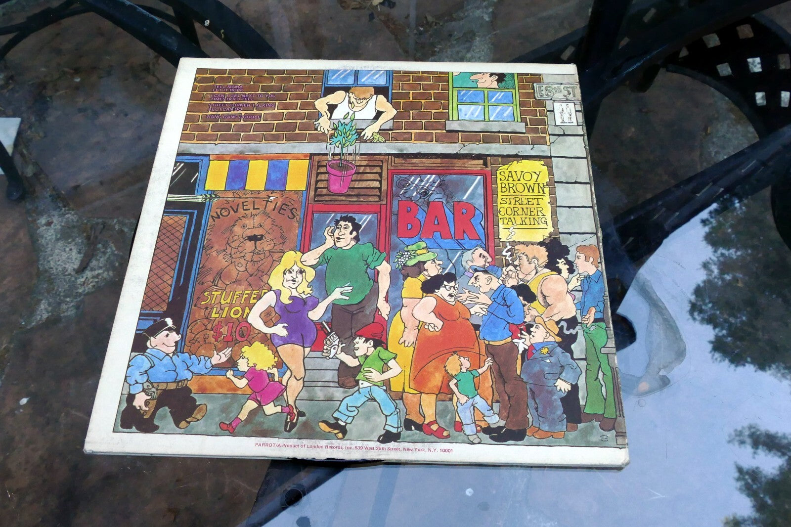 Savoy Brown Street Corner Talking USA 12” Vinyl Parrot – PAS-71047 SAHS-1600-TH