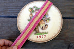 1977 M. J. Hummel Annual Christmas Plate  7th annual plate