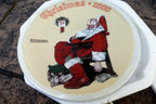 Norman rockwell the day after christmas plate 2000 84 r70 001.27 knowles coa