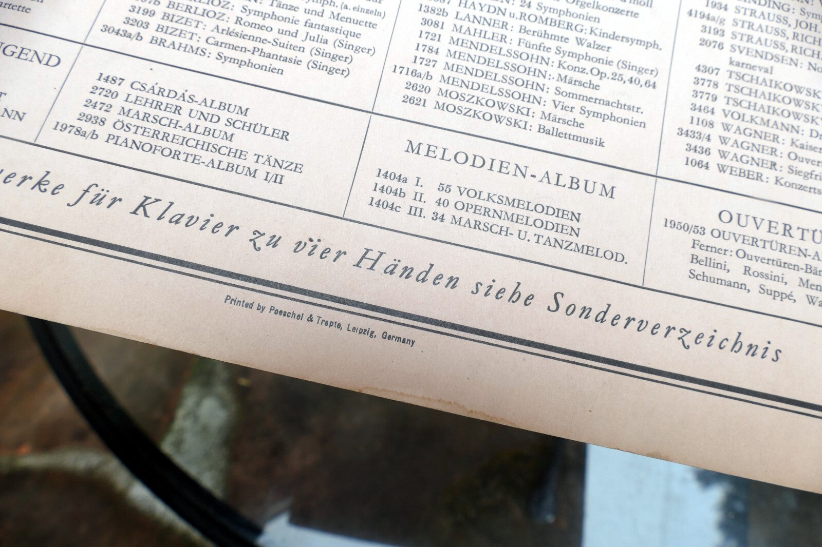 Moritz Moszkowski Soanische Tanze Sheet music Klavier 4 Handen 2125 Piano 1925