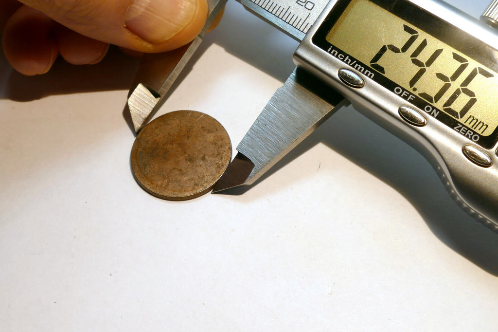 24.5mm Brass Copper coin   Unstruck Planchet Error