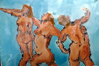 Three graces 11x14" by steve lewis print numbered #1