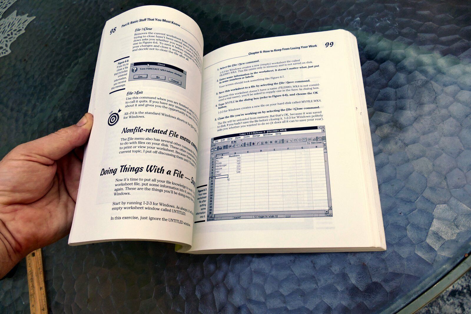 1-2-3 for Windows 5 for Dummies by John Walkenbach computer book for beginners