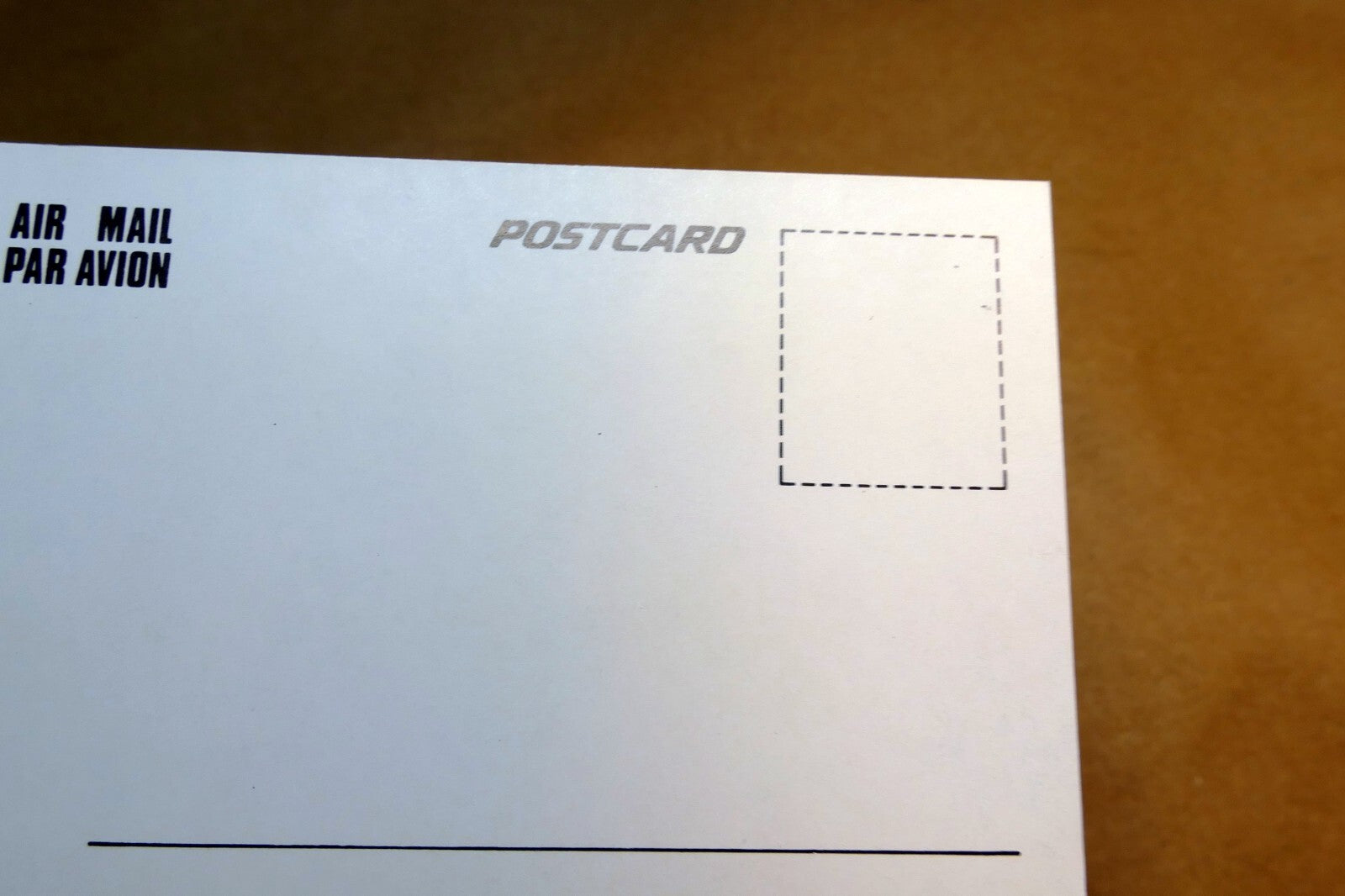 747 B Boeing Singapore Airlines Airplane Blue Sky Postcard Unposted