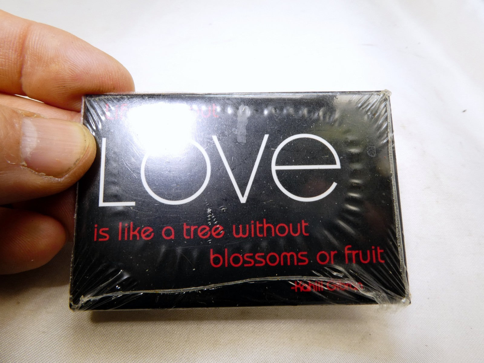 Refrigerator MAGNET Life Without LOVE is like a tree w/o blossoms or fruit