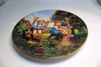M. I. Hummel Plate Collection Apple Tree Boy and Girl 8" Little Companions 1989