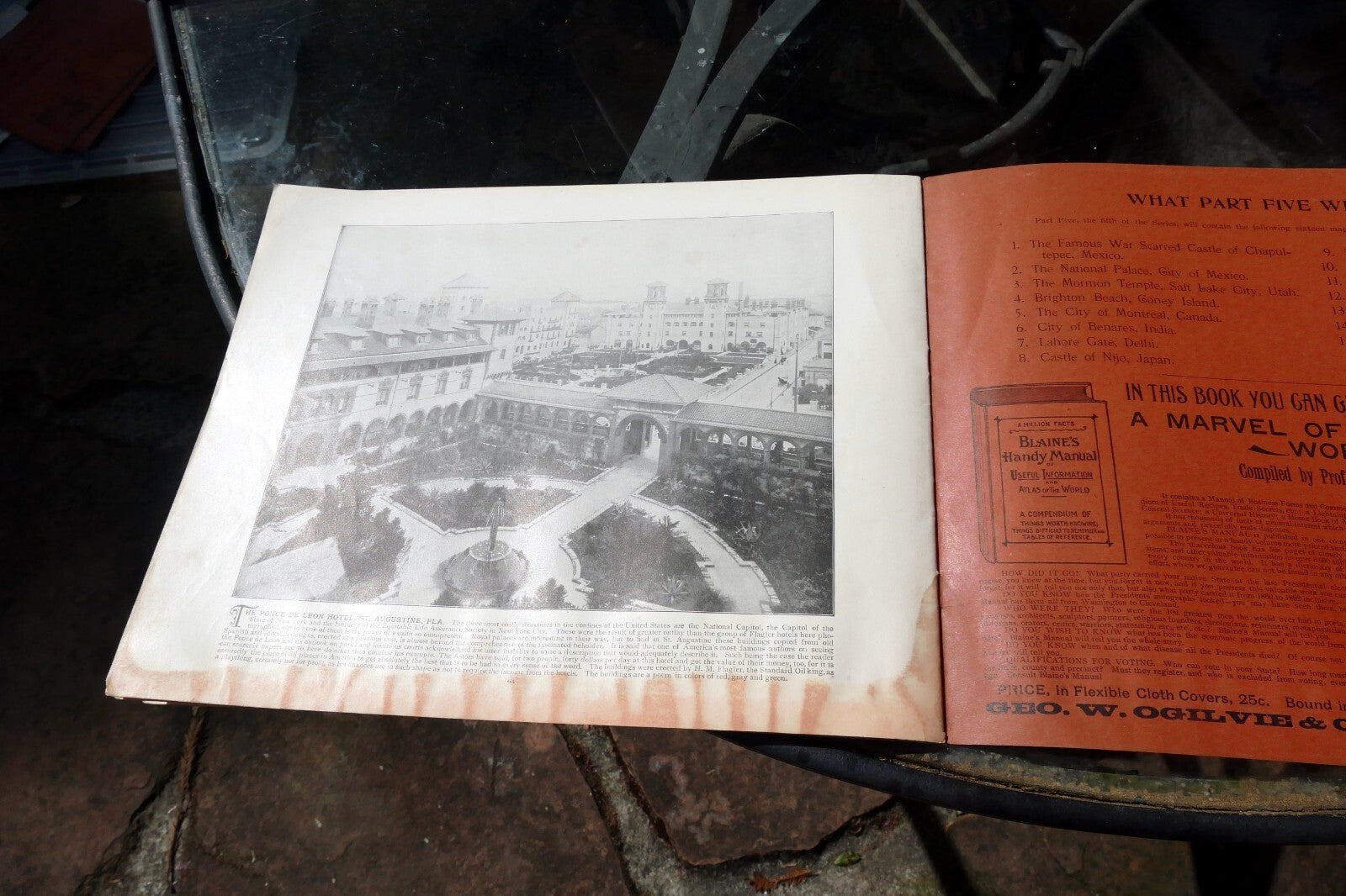 Sights and Scenes of the World No 4, Nov. 1893 Nature and Art Photographic Views