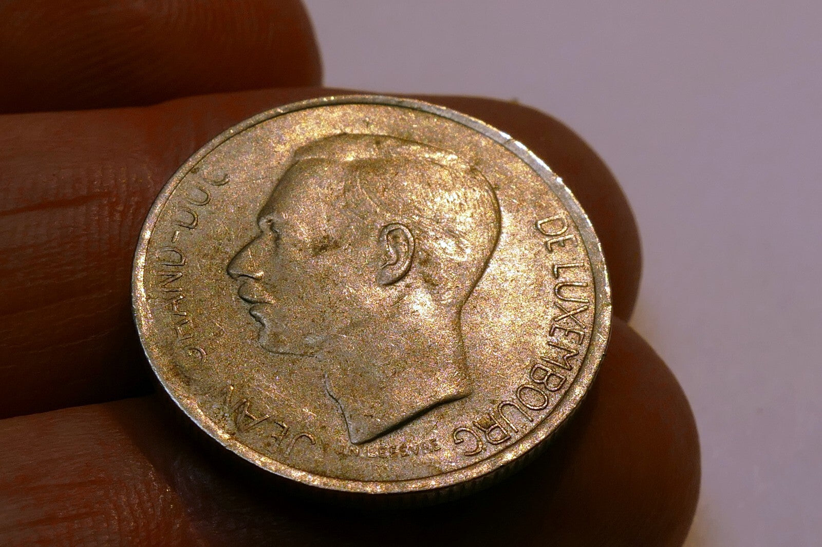 1976  Luxembourg 5F Coin  Franc