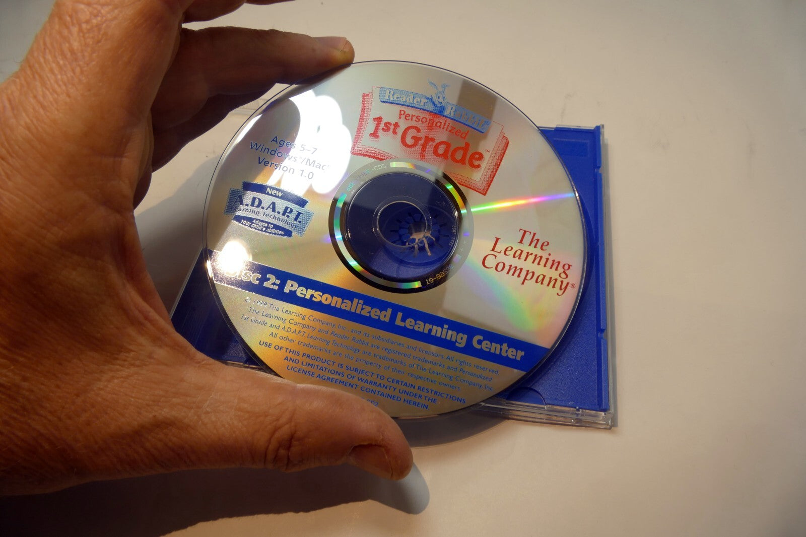 2002 Reader Rabbit 1st Grade RiverDeep The Learning Company CD ROM 2 WINDOWS