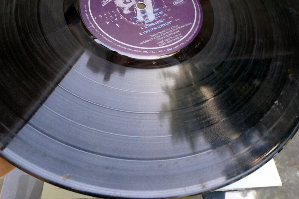 BOB SEGER AGAINST THE WIND LP Vinyl SOO 12041 1980 Original Capitol Records