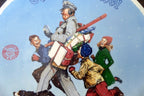 Norman rockwell santa's helper" plate 1991 84 r70 1.18 limited edition