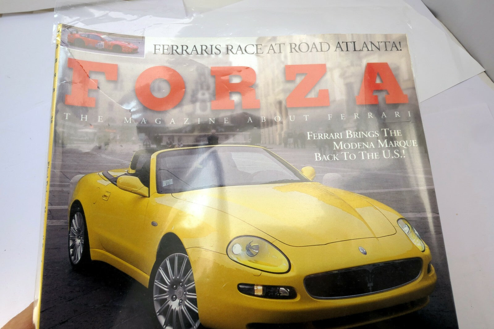 Forza Magazine about Ferrari February 2002 Hamann's Wild 360S '61 F1 World Champ